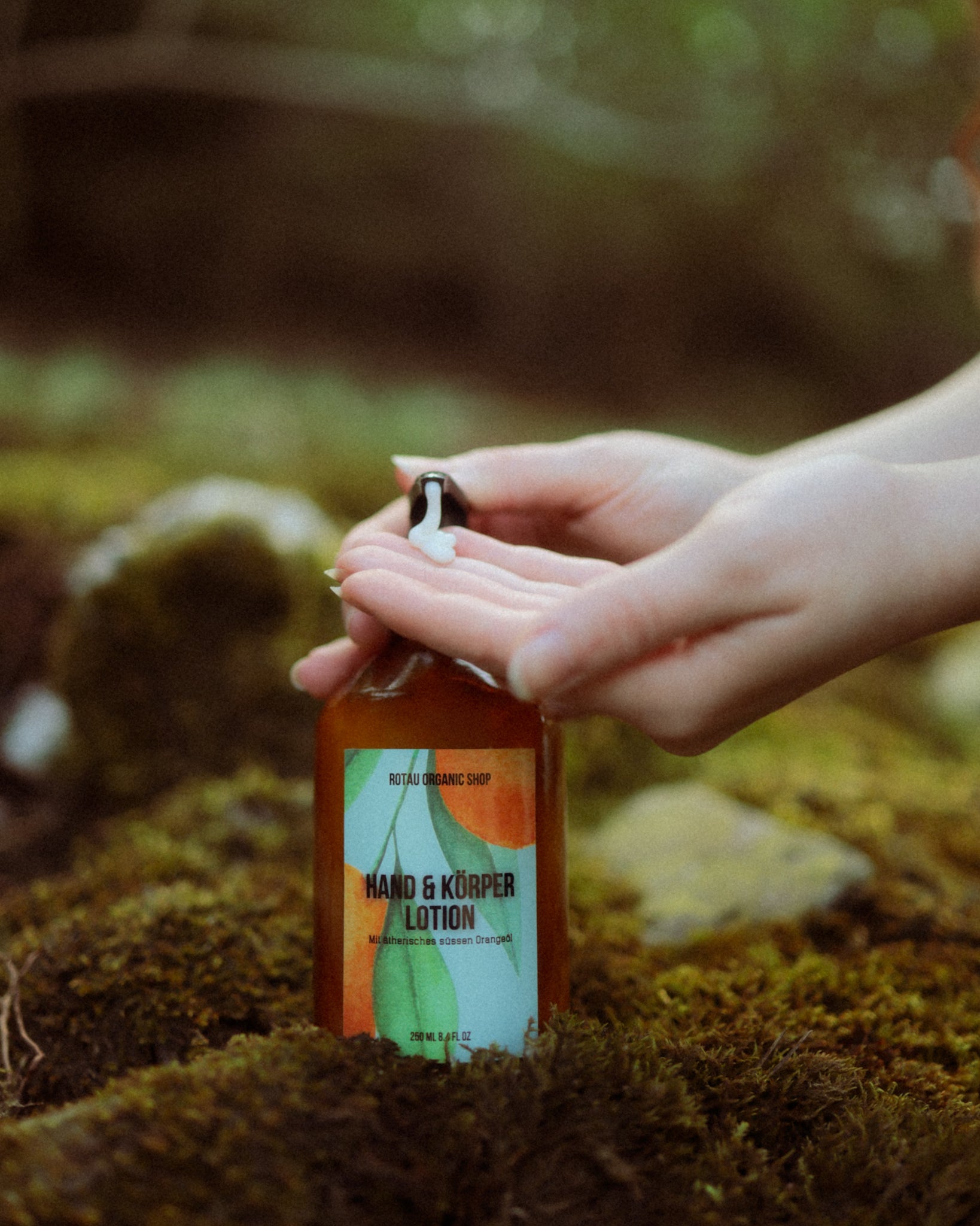 Hand & Körperlotion Orange