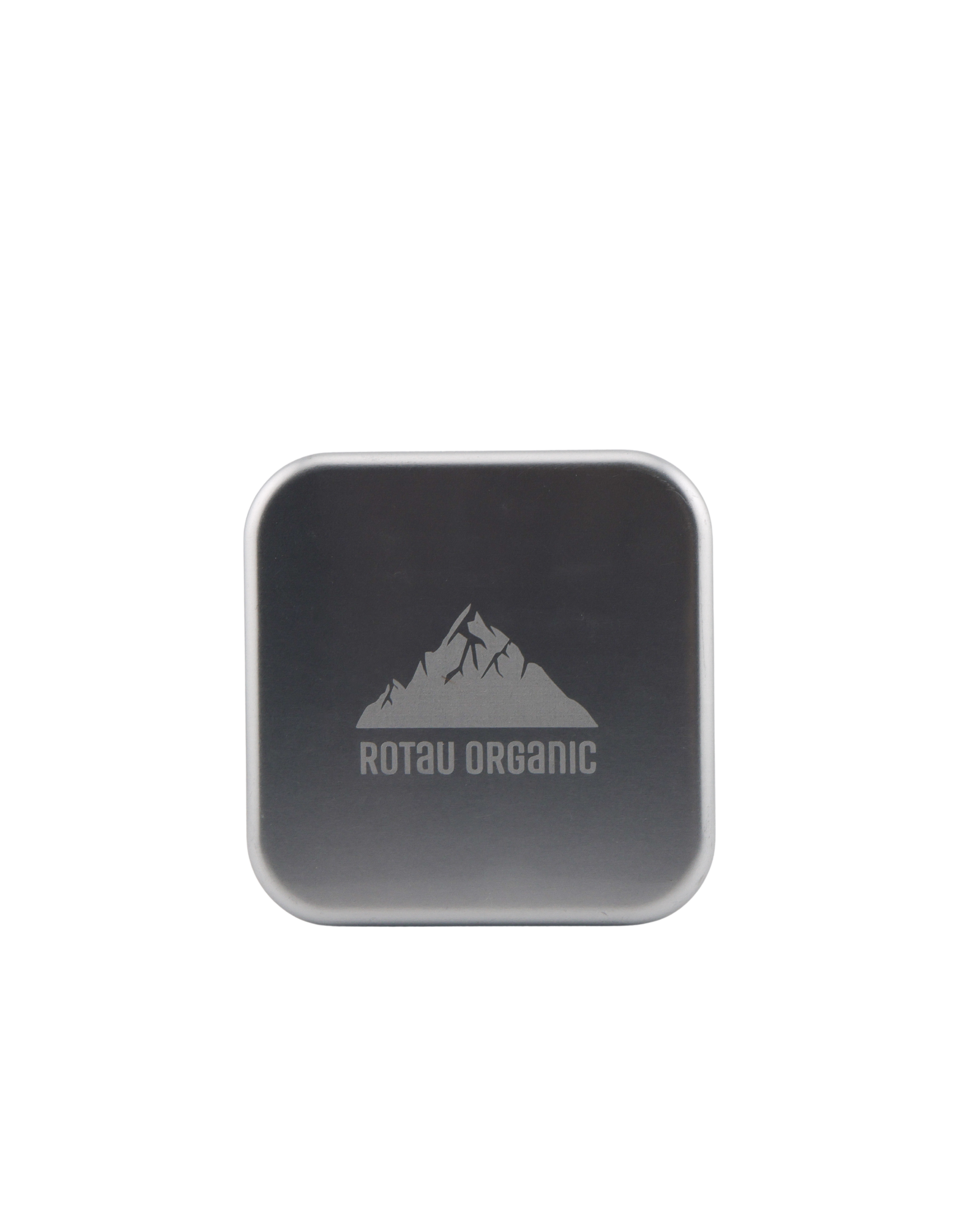 Aludose mit Abtropfschale